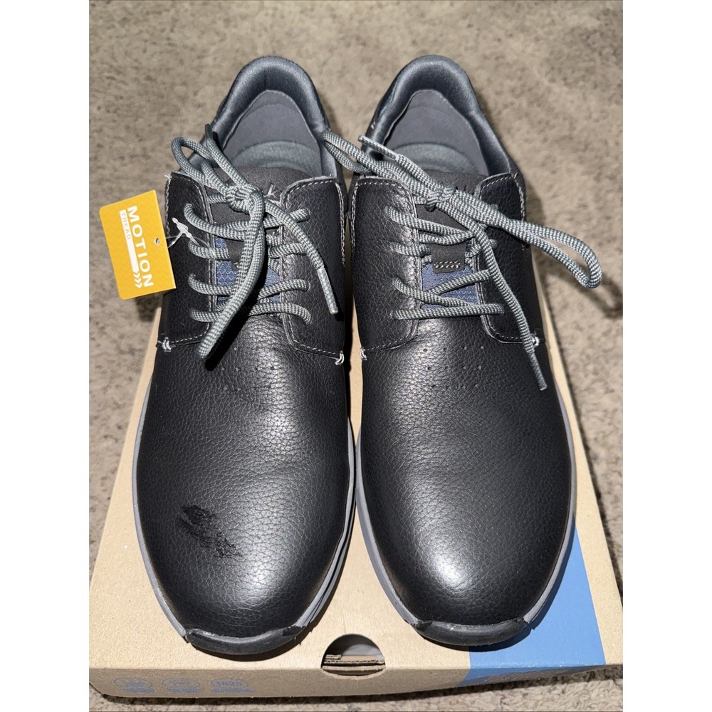 Clarks‎ Men's (Size 11.5) Motion Trek PT Black Leather 26179455